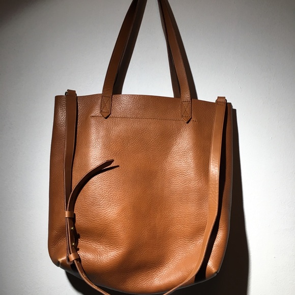 Madewell medium transport crossbody tote  bag - Picture 7 of 8